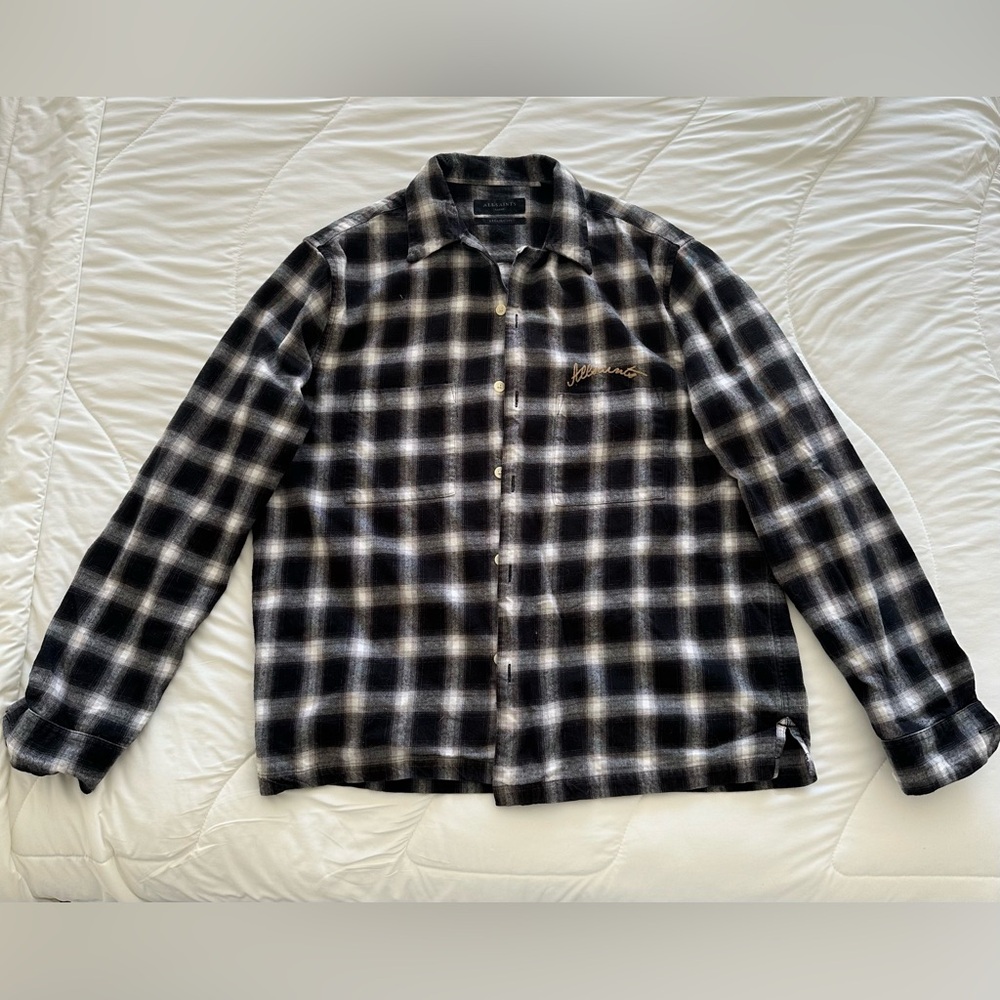 All Saints Men’s Button down shirt - Relaxed Fit size L